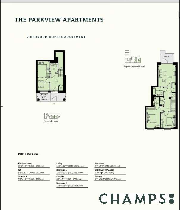 2 bedroom flat to rent - floorplan