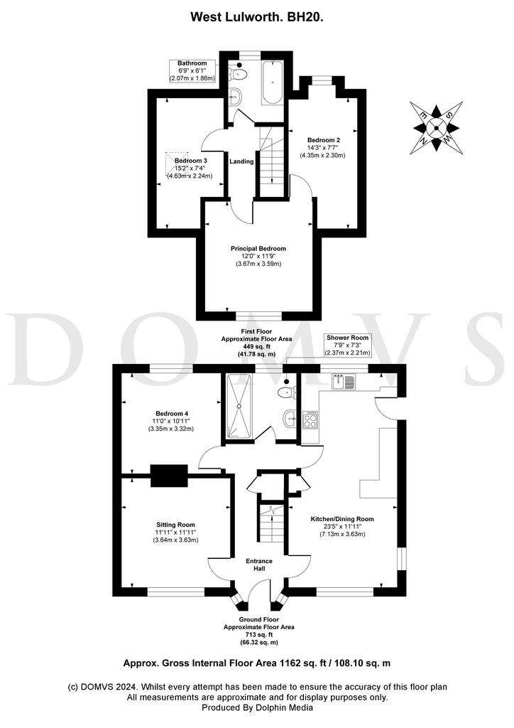 3 bedroom detached house for sale - floorplan