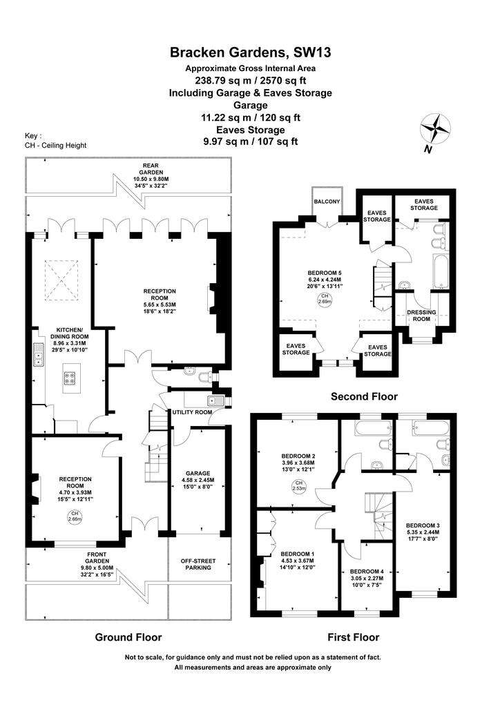 5 bedroom semi-detached house to rent - floorplan