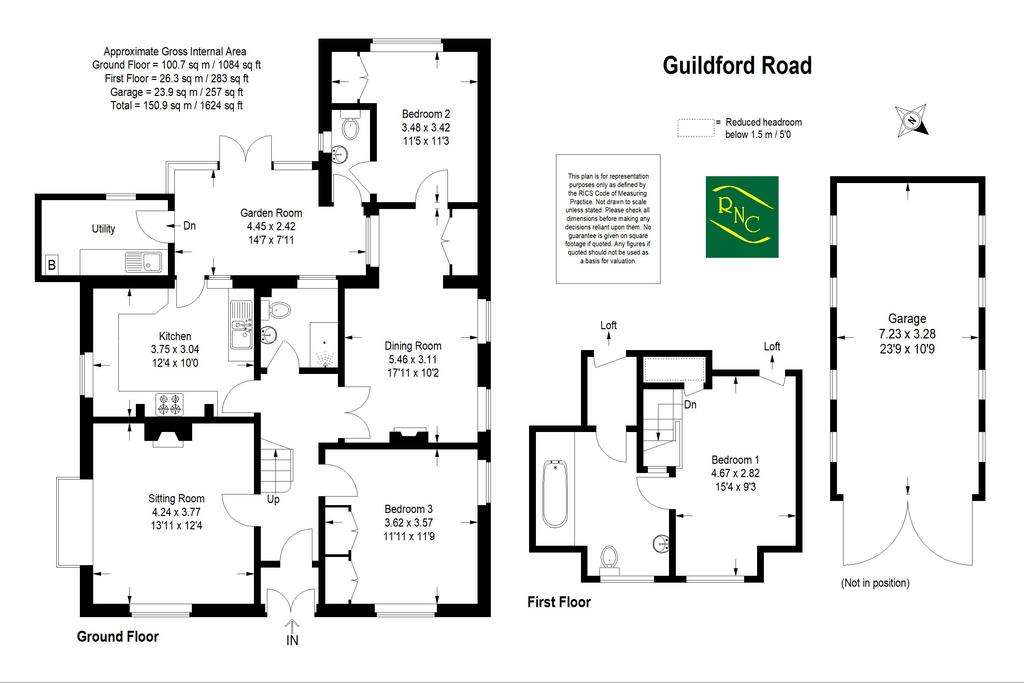 3 bedroom detached house for sale - floorplan