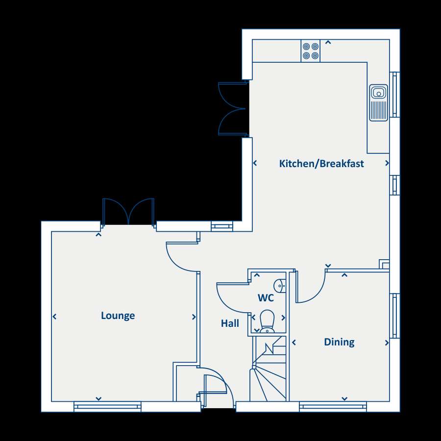 4 bedroom detached house for sale - floorplan