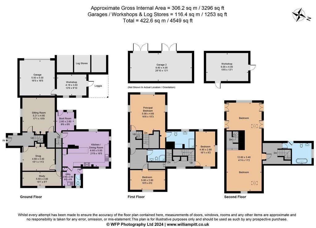 5 bedroom detached house for sale - floorplan