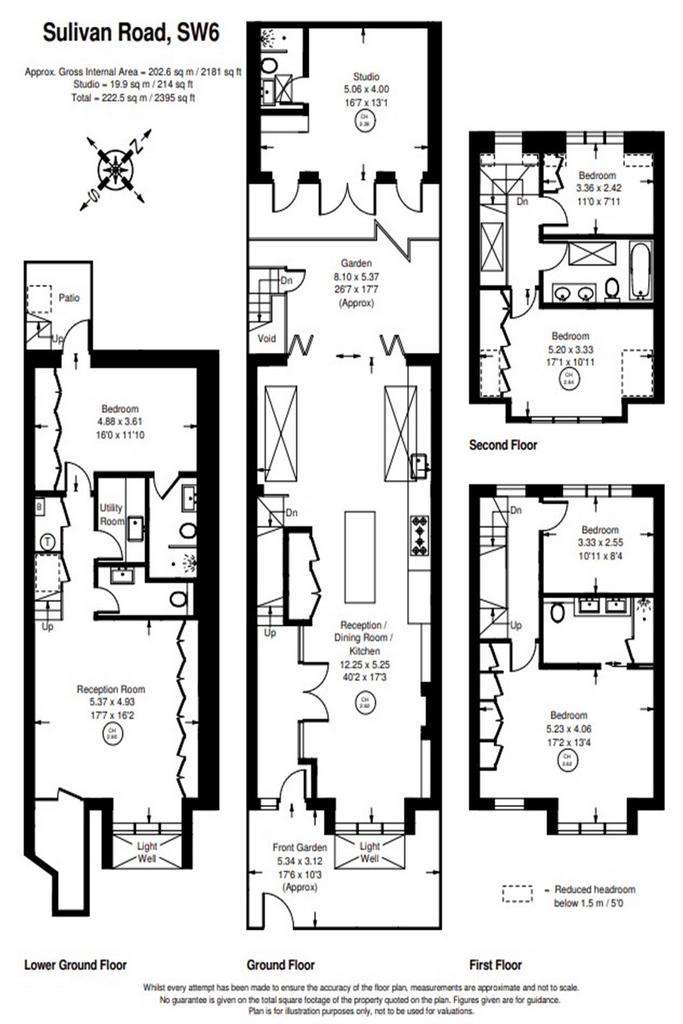 5 bedroom detached house to rent - floorplan