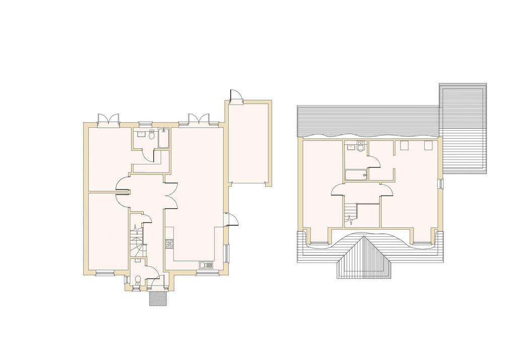 2 bedroom bungalow for sale - floorplan