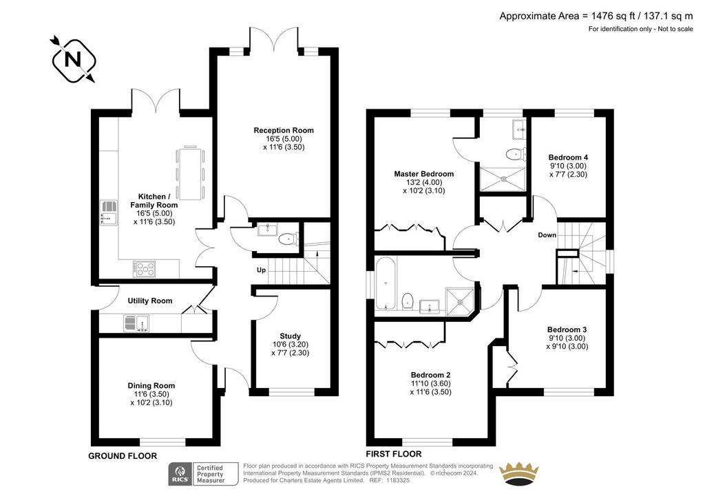 4 bedroom detached house for sale - floorplan