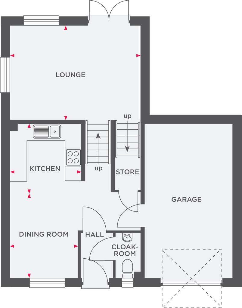 4 bedroom detached house for sale - floorplan