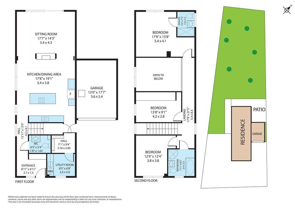 3 bedroom detached house for sale - floorplan