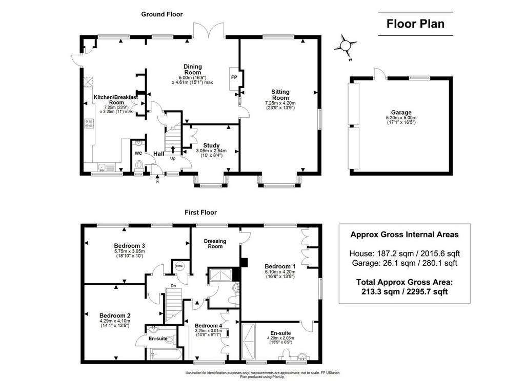 4 bedroom detached house for sale - floorplan