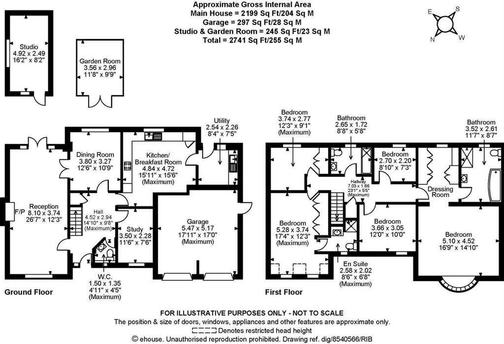 5 bedroom house to rent - floorplan