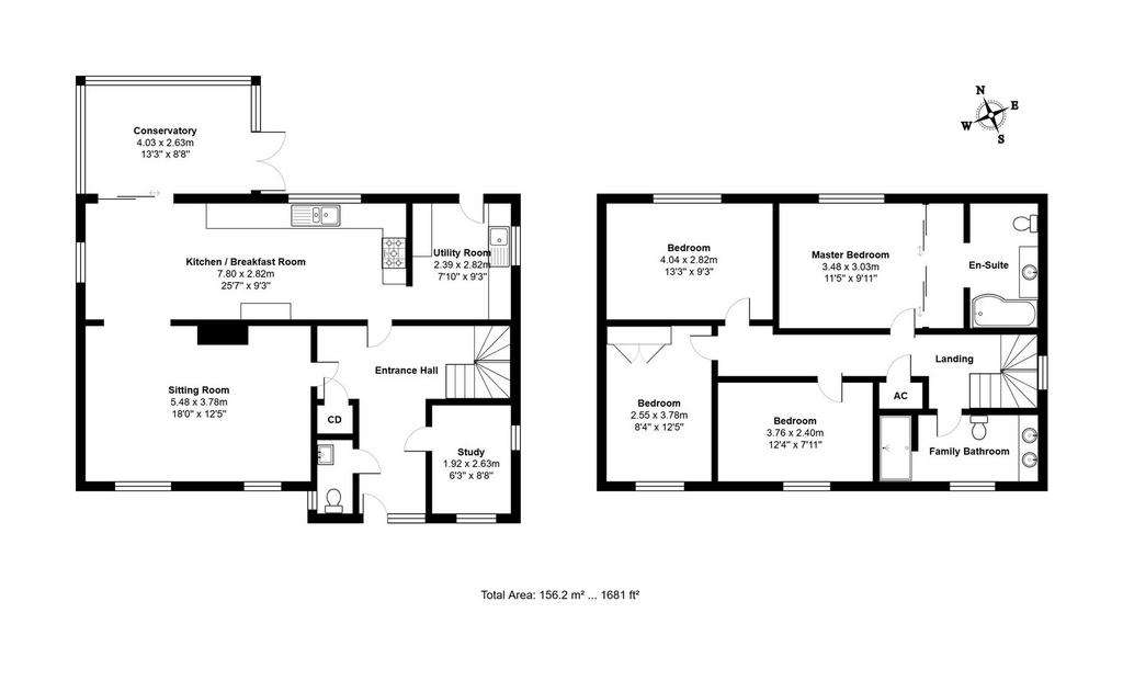 4 bedroom detached house for sale - floorplan