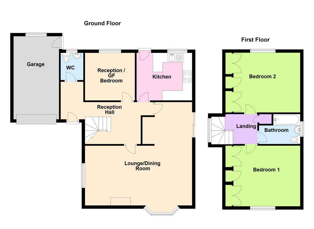 3 bedroom detached house for sale - floorplan