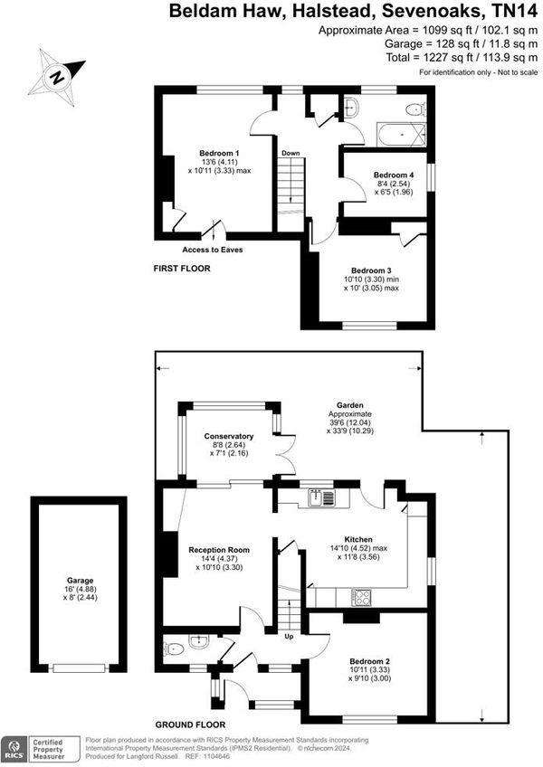 4 bedroom semi-detached house for sale - floorplan