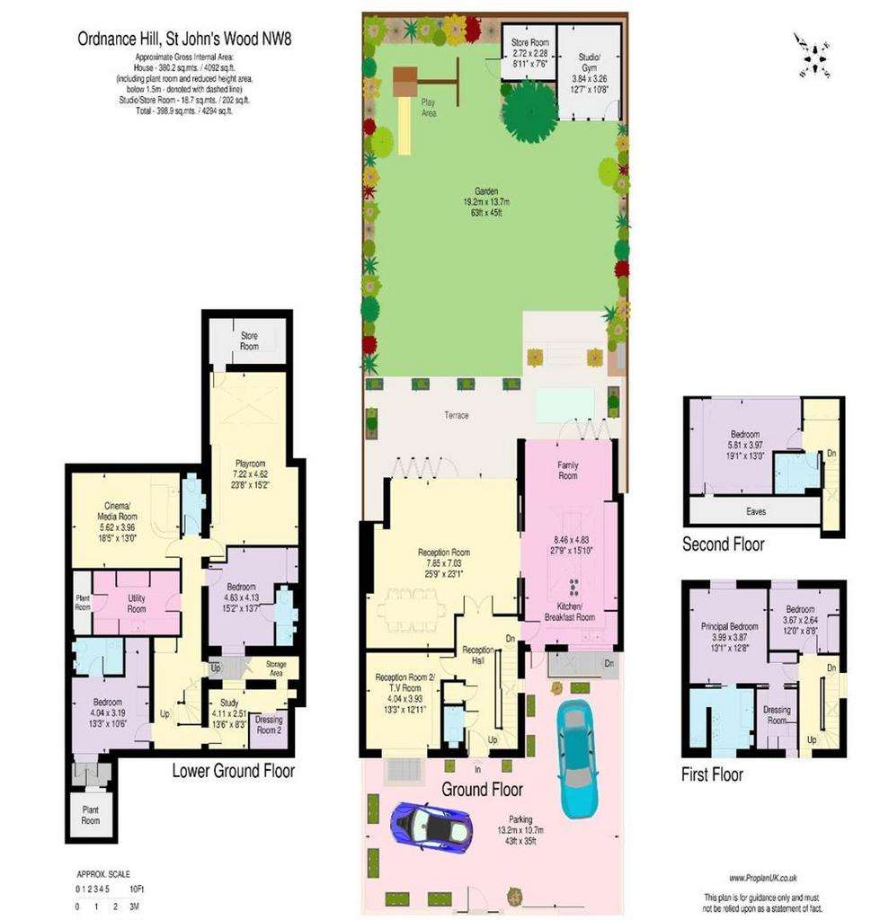 5 bedroom house to rent - floorplan