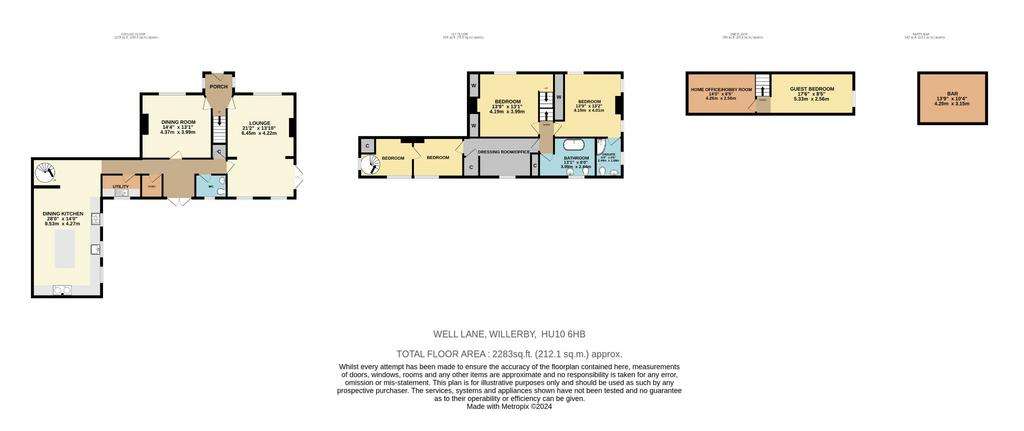 4 bedroom semi-detached house for sale - floorplan