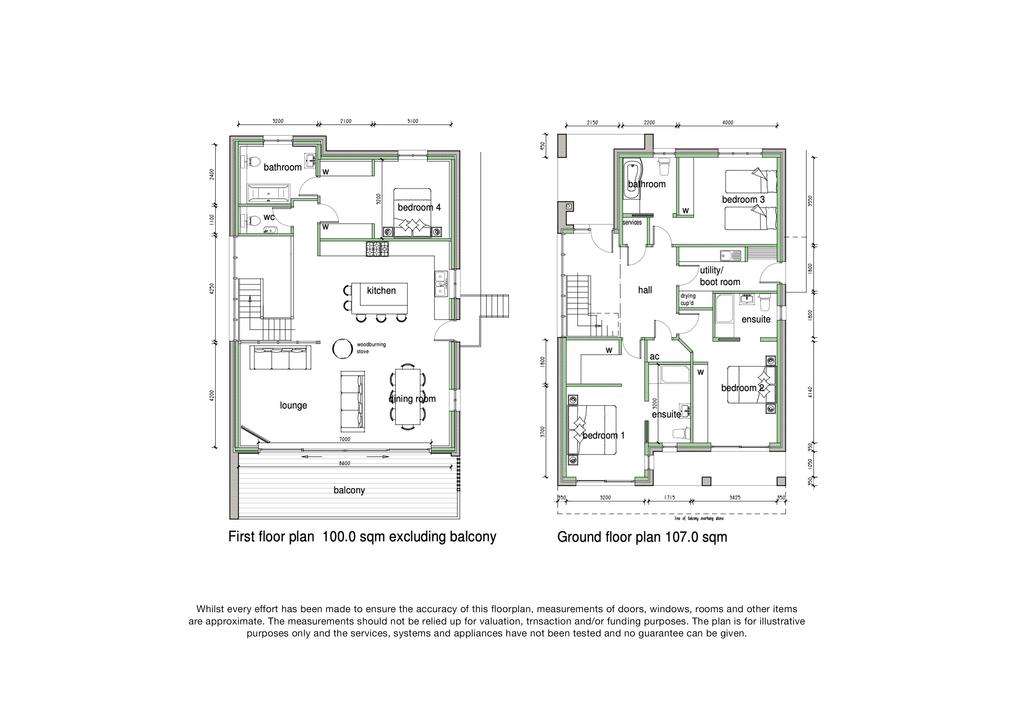 4 bedroom house for sale - floorplan