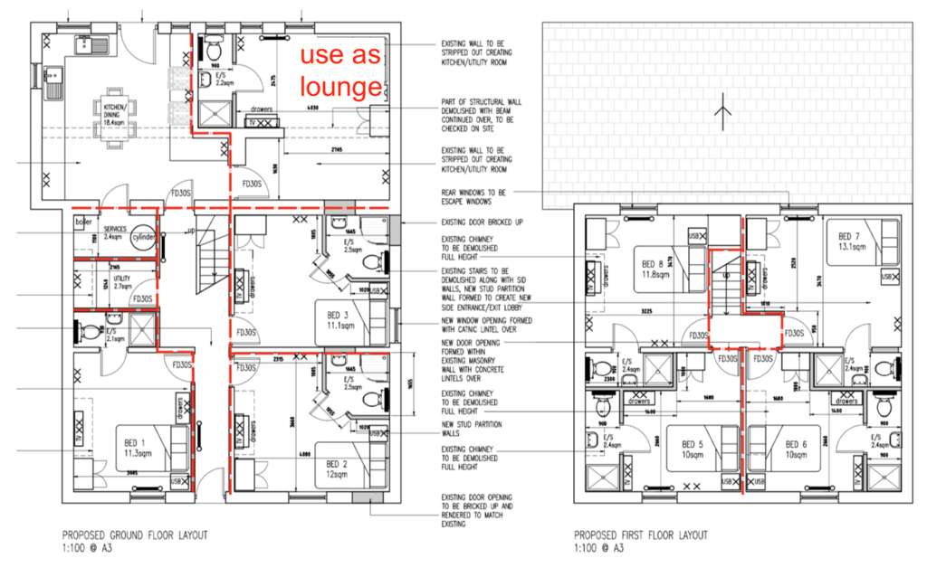 7 bedroom property for sale - floorplan