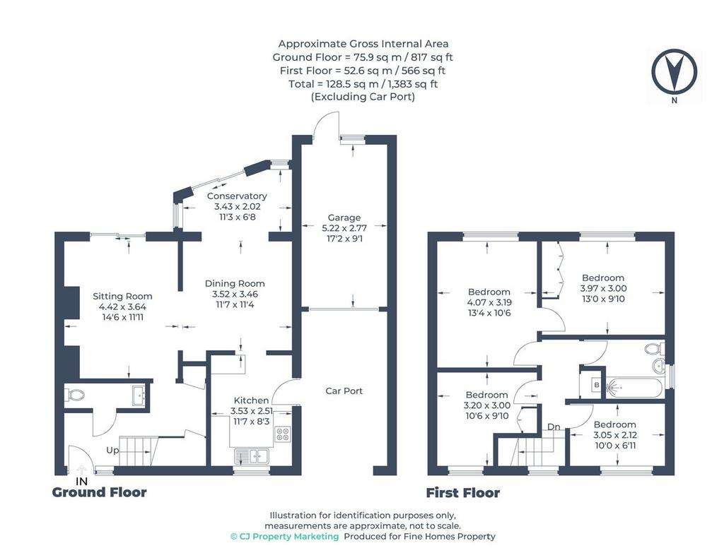 4 bedroom detached house for sale - floorplan