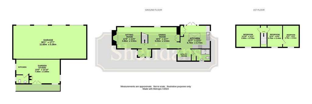 3 bedroom cottage for sale - floorplan