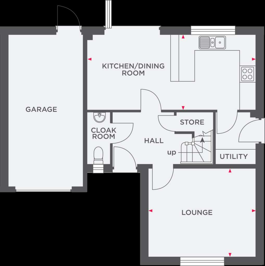 4 bedroom detached house for sale - floorplan