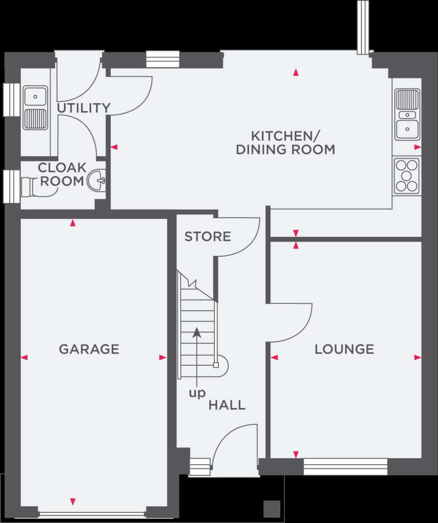 4 bedroom detached house for sale - floorplan