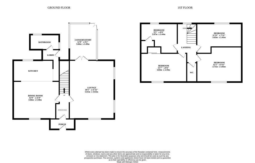 4 bedroom semi-detached house for sale - floorplan