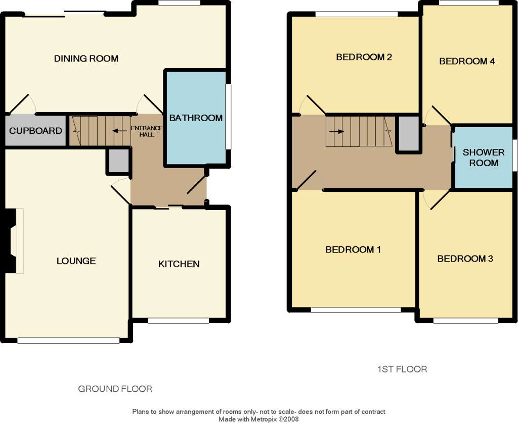 4 bedroom semi-detached house for sale - floorplan