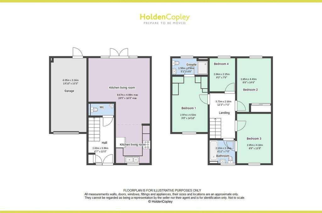 4 bedroom detached house for sale - floorplan