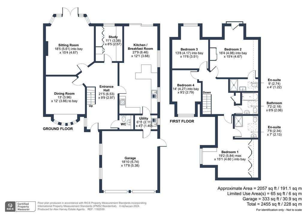 4 bedroom detached house for sale - floorplan