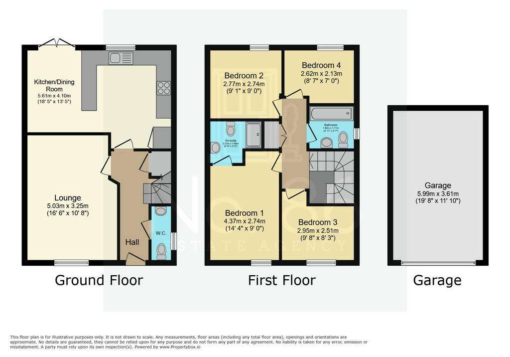 4 bedroom detached house for sale - floorplan