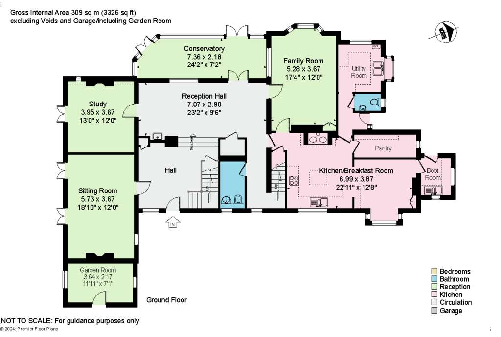 6 bedroom detached house for sale - floorplan