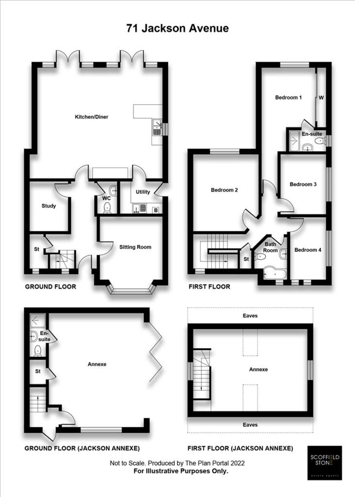 4 bedroom semi-detached house to rent - floorplan