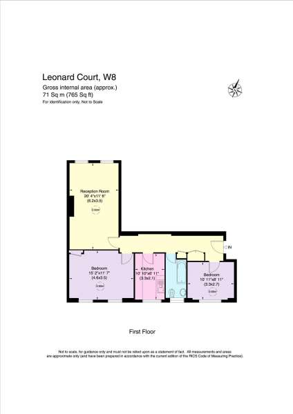 2 bedroom flat for sale - floorplan