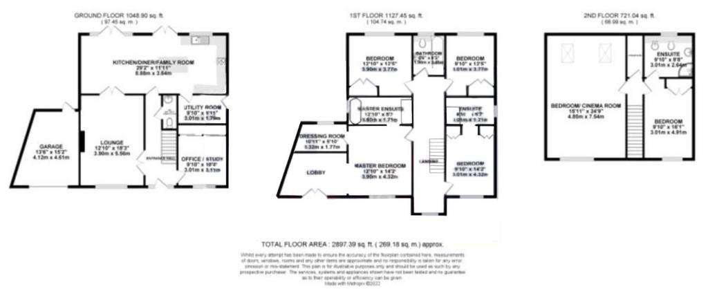 6 bedroom house for sale - floorplan