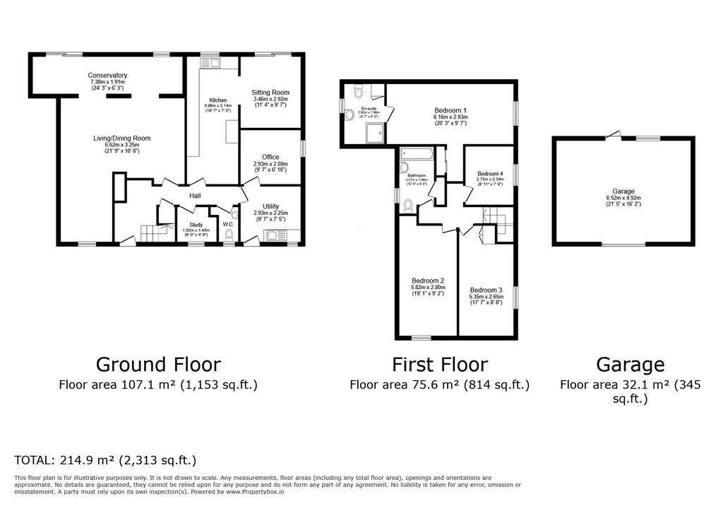 4 bedroom detached house for sale - floorplan