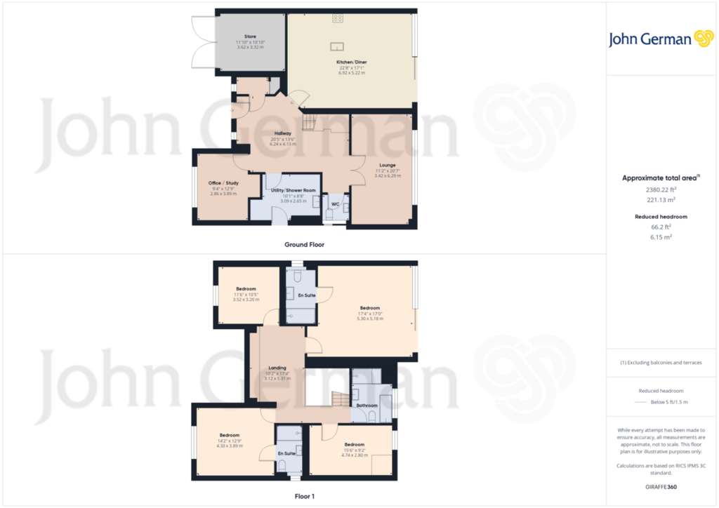 4 bedroom detached house for sale - floorplan