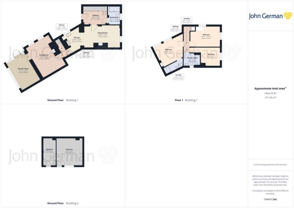 3 bedroom house for sale - floorplan