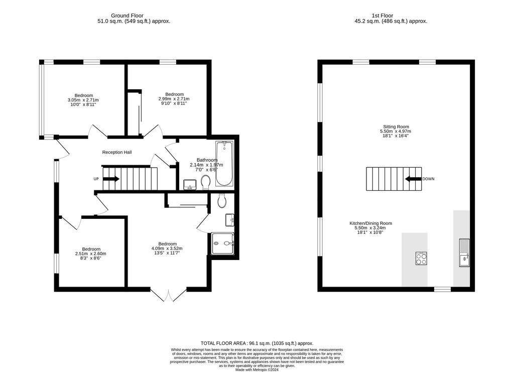 4 bedroom detached house for sale - floorplan