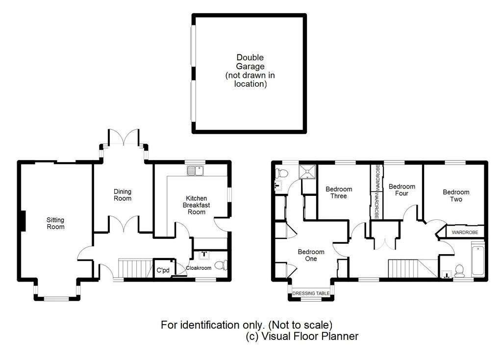 4 bedroom detached house for sale - floorplan