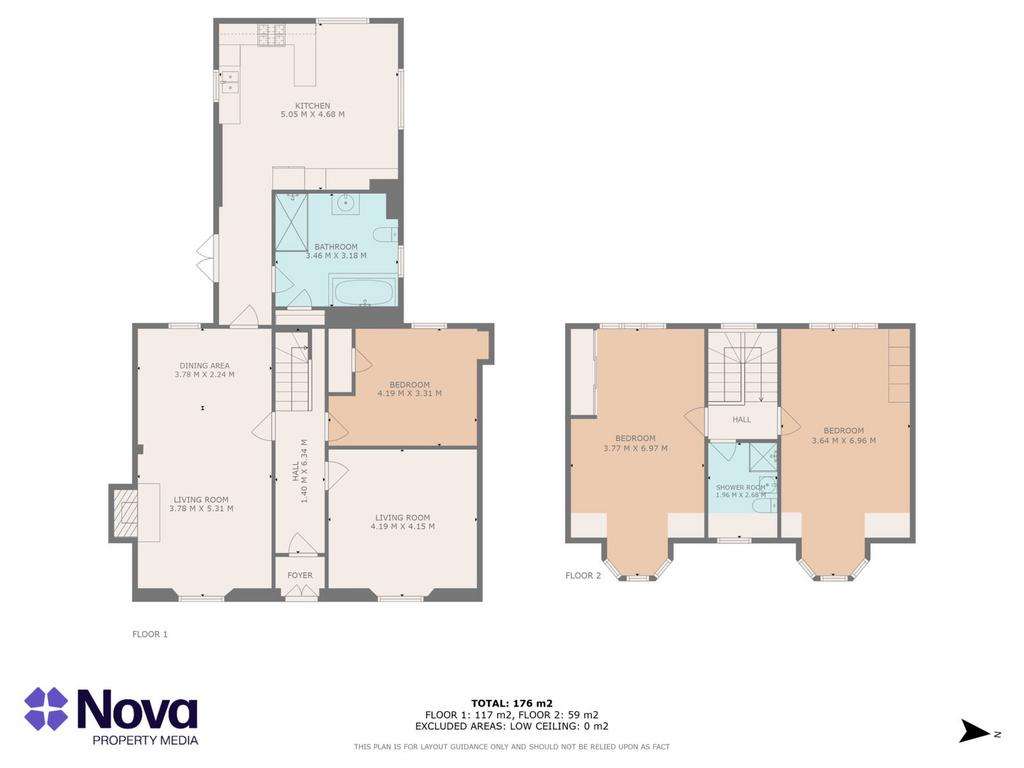 3 bedroom detached house for sale - floorplan