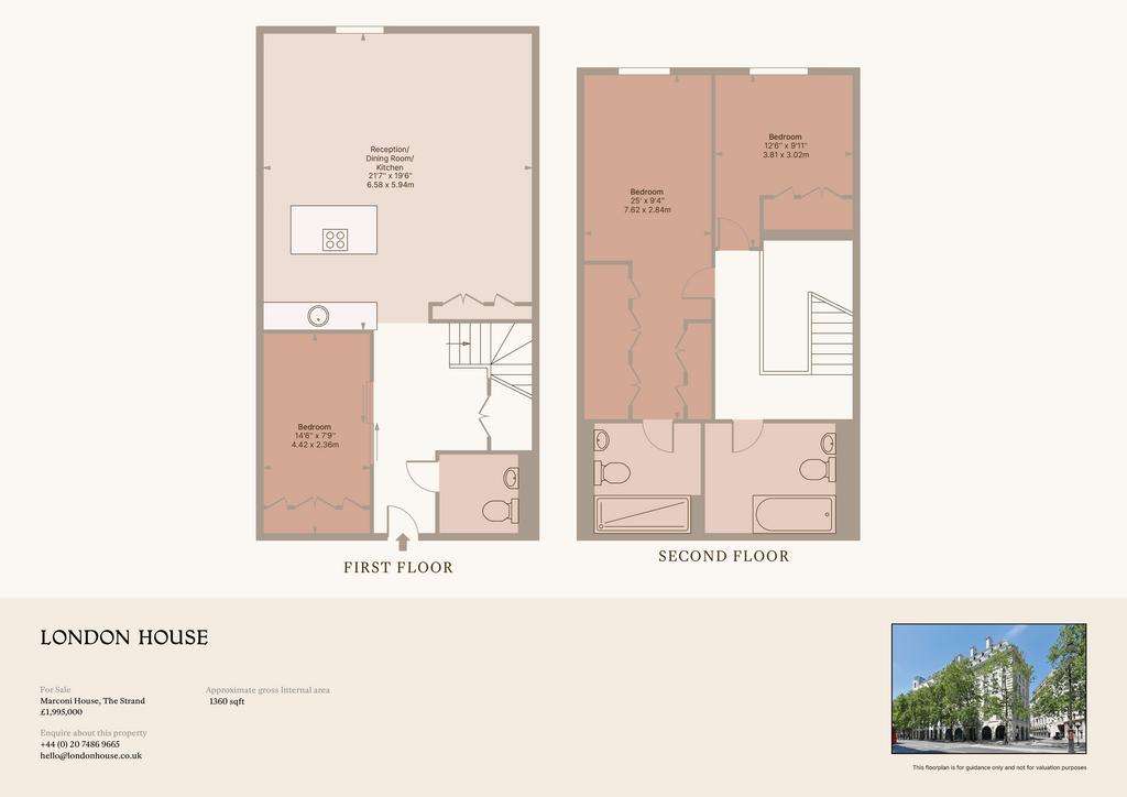 3 bedroom flat to rent - floorplan