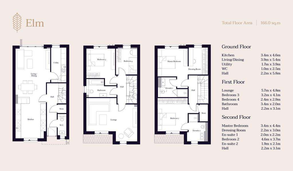 4 bedroom semi-detached house for sale - floorplan