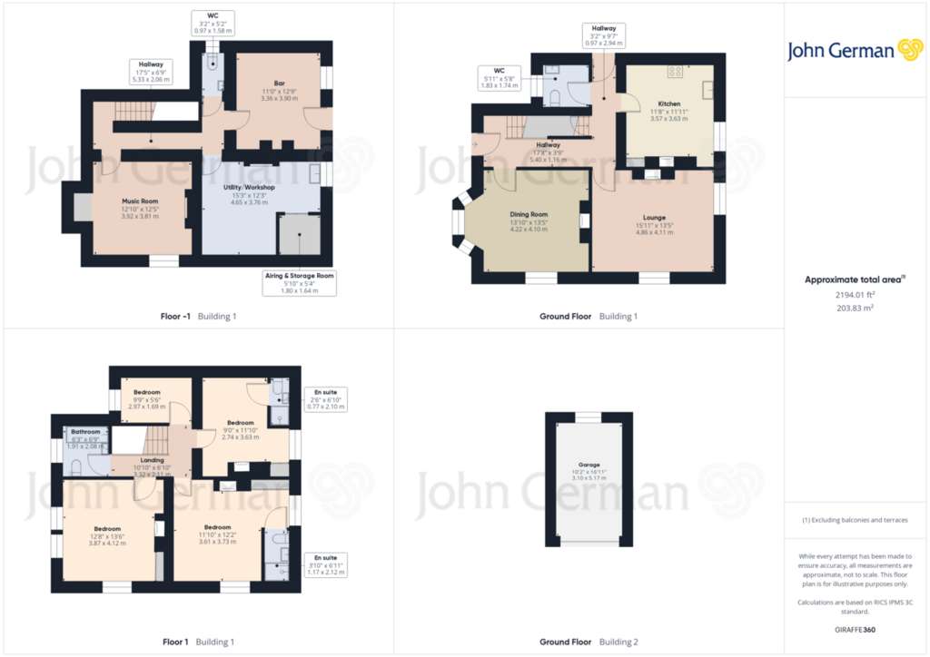 4 bedroom detached house for sale - floorplan