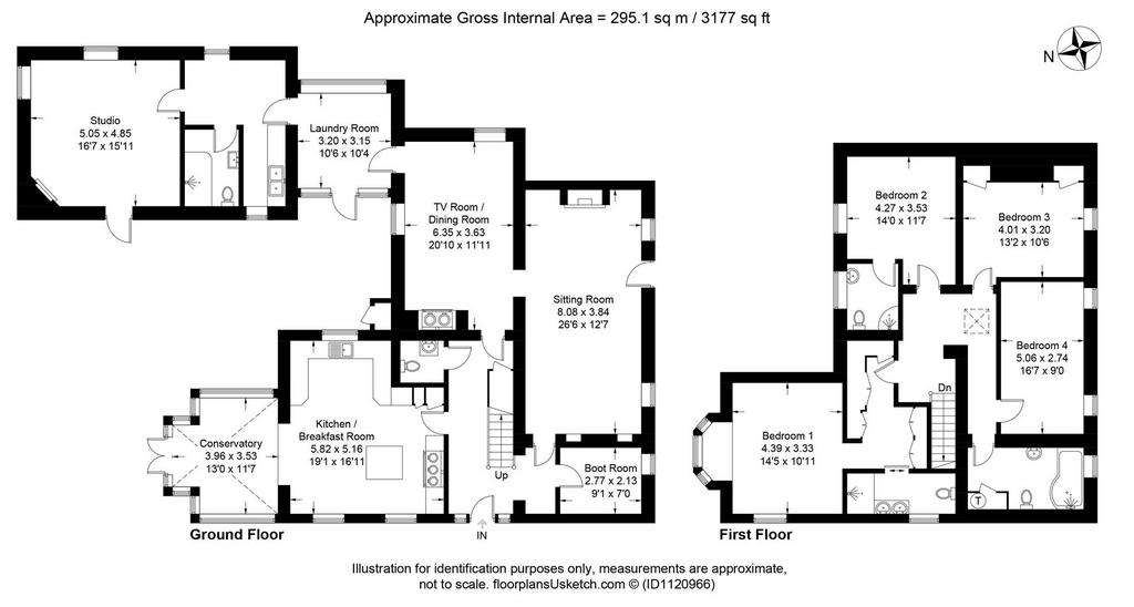 4 bedroom detached house for sale - floorplan