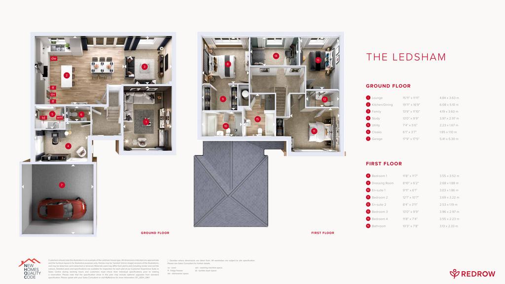 4 bedroom detached house for sale - floorplan