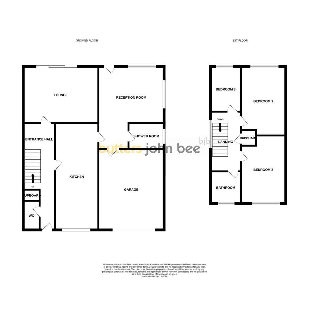 3 bedroom detached house for sale - floorplan