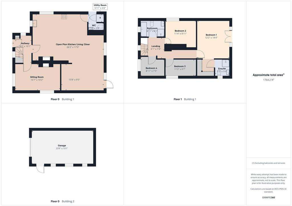 4 bedroom detached house for sale - floorplan