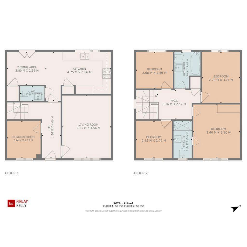 4 bedroom detached house for sale - floorplan