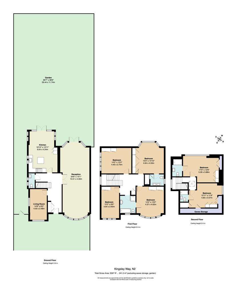 6 bedroom detached house to rent - floorplan