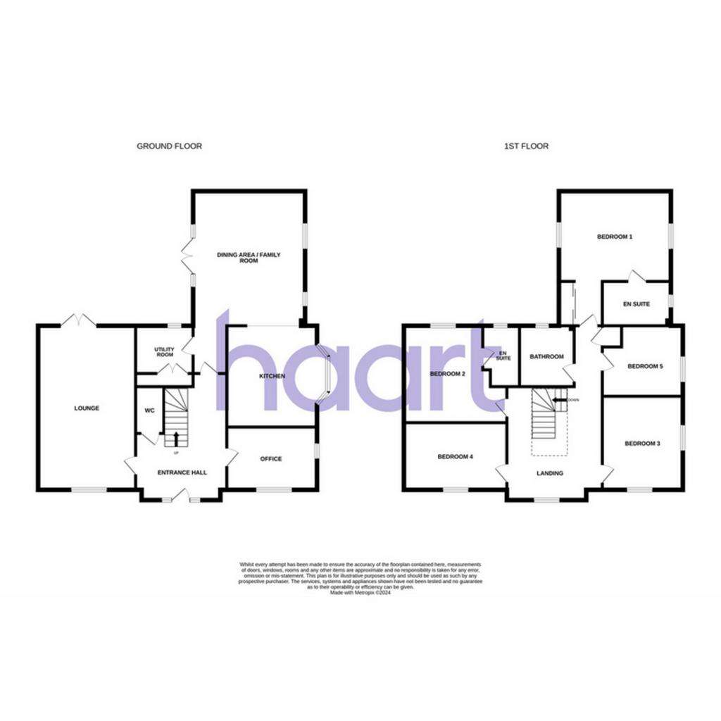 5 bedroom detached house for sale - floorplan