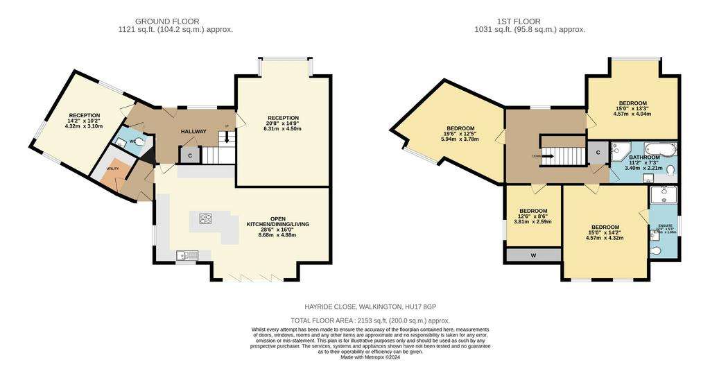 4 bedroom detached house for sale - floorplan